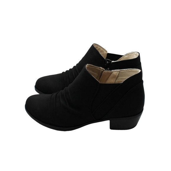 LifeStride Aurora Shooties - Black Microsuede - Picture 5 of 8